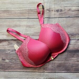 Victoria’s Secret Pink Lace Front Close Very Sexy Push-Up Bra